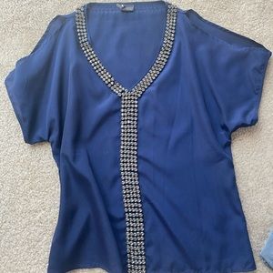 Urban Outfitters Sparkle & Fade size M studded top